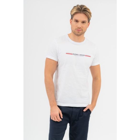 Budmil férfi Póló-modern fit póló - 20300436-001
