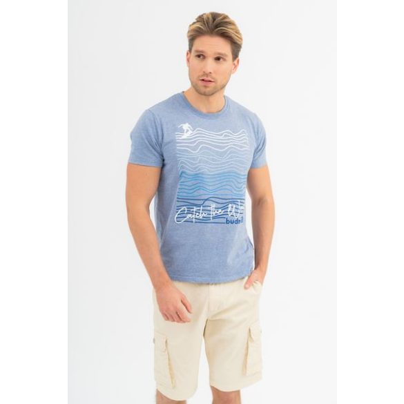 Budmil férfi Póló-modern fit póló - 20300439-002