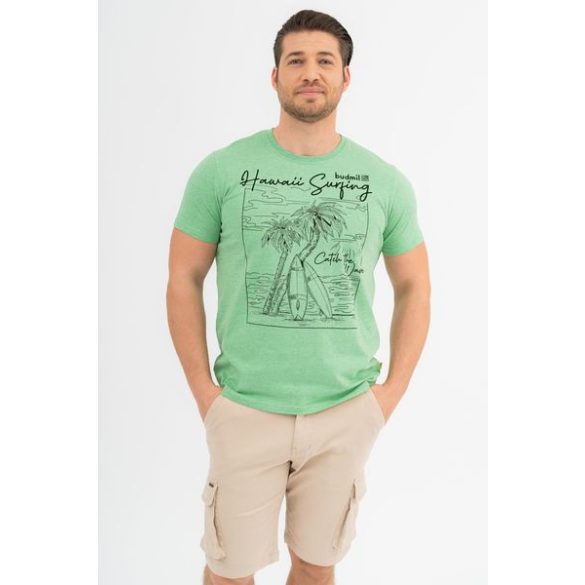 Budmil férfi Póló-modern fit póló - 20300439-004