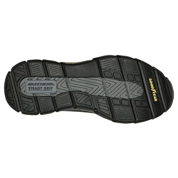 Skechers férfi bakancs-204454-BLK