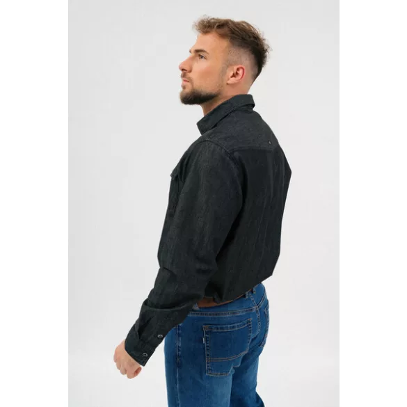 Budmil férfi ing-regular fit farmering - 20450248-002