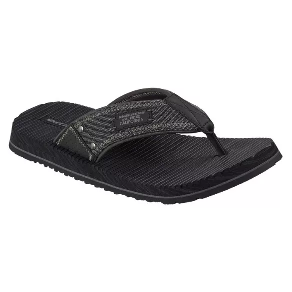 Skechers férfi papucs-205719-BLK