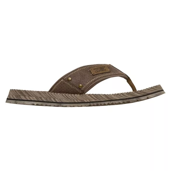 Skechers férfi papucs-205719-BRN