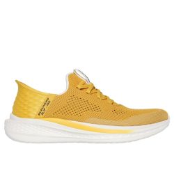 Skechers férfi cipő-210810-YEL