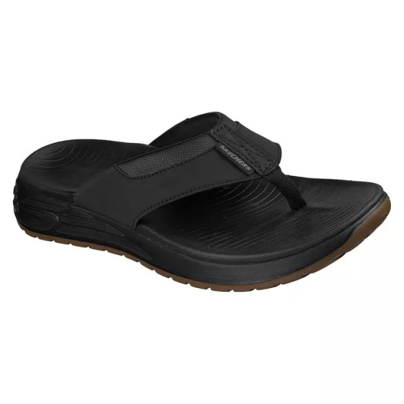 Skechers férfi papucs-211359-BLK