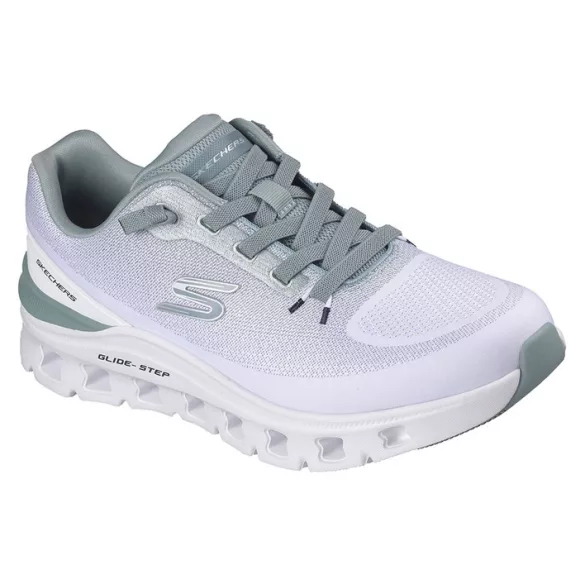 Skechers férfi cipő-233132-WLB