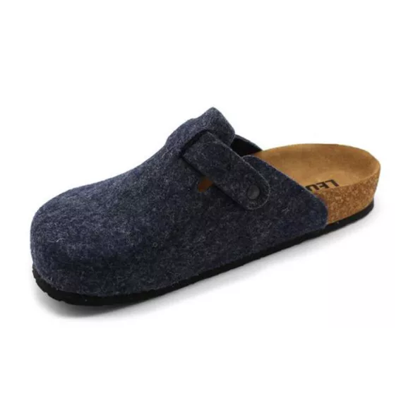 Leon Comfort férfi papucs-4761 Kek