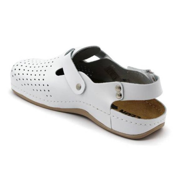 Leon Comfort férfi szandál-701 Fehér