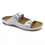Leon Comfort férfi papucs-702 Fehér