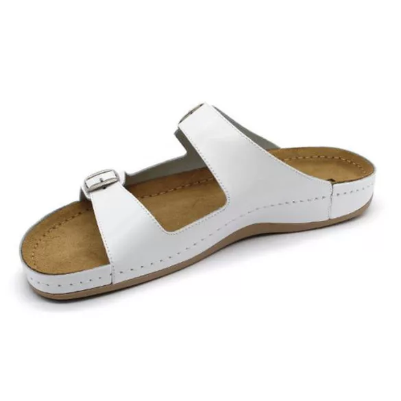 Leon Comfort férfi papucs-702 Fehér