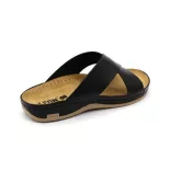 Leon Comfort férfi papucs-705 Fekete