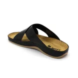 Leon Comfort férfi papucs-705 Fekete