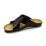 Leon Comfort férfi papucs-705 Fekete