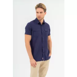 Budmil férfi ing-modern fit ing - B20440265-002