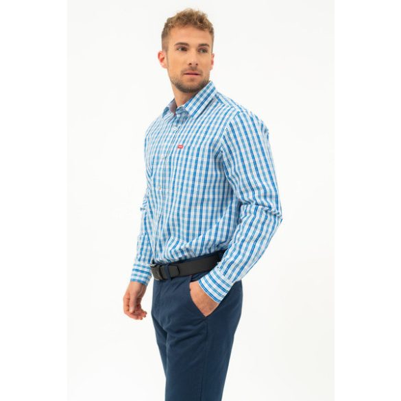 Budmil férfi Ing-Hosszú ujjú ing - B20450234-003