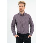 Budmil férfi Ing-Hosszú ujjú ing - B20450237-006