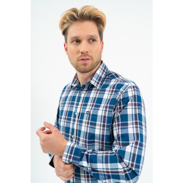 Budmil férfi Ing-Hosszú ujjú ing - B20450238-003