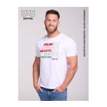 Heavy Tools férfi póló-Mark White