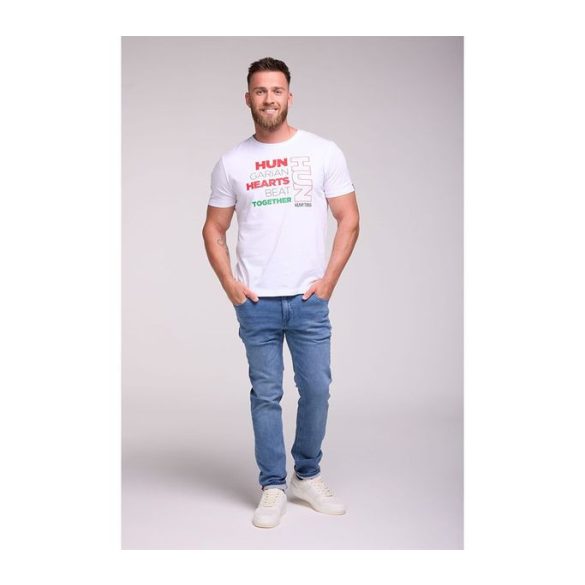 Heavy Tools férfi póló-Mark White