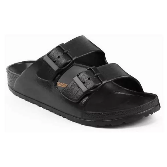 Leon Comfort férfi papucs-CLOUD-M fekete