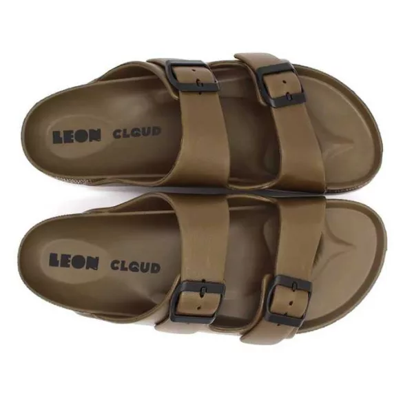 Leon Comfort férfi papucs-CLOUD-M olajzold