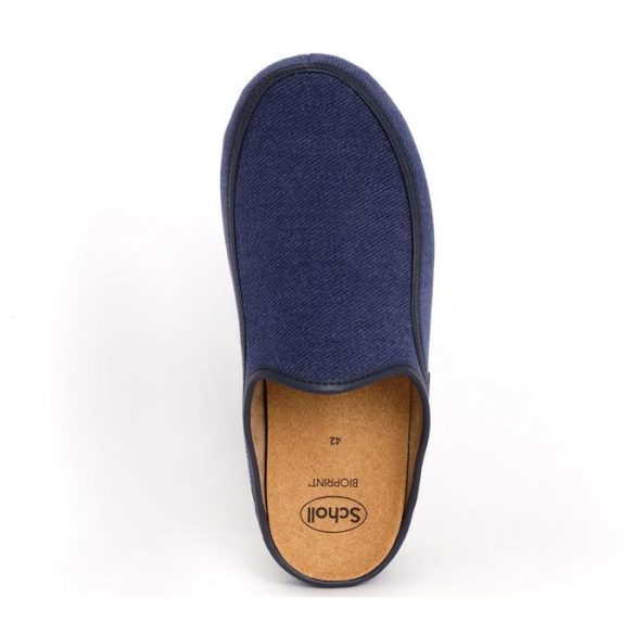 Scholl férfi papucs-Brandy kék - F308531007