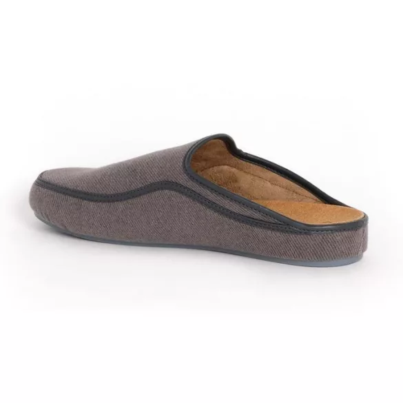 Scholl férfi papucs-Brandy szürke - F308531029