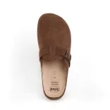 Scholl férfi papucs-Inverness Man barna - F308951011