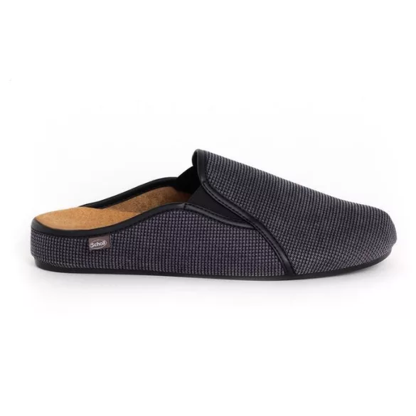 Scholl férfi papucs-Felce fekete - F309741004