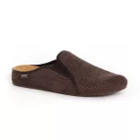 Scholl férfi papucs-Felce barna - F309741019