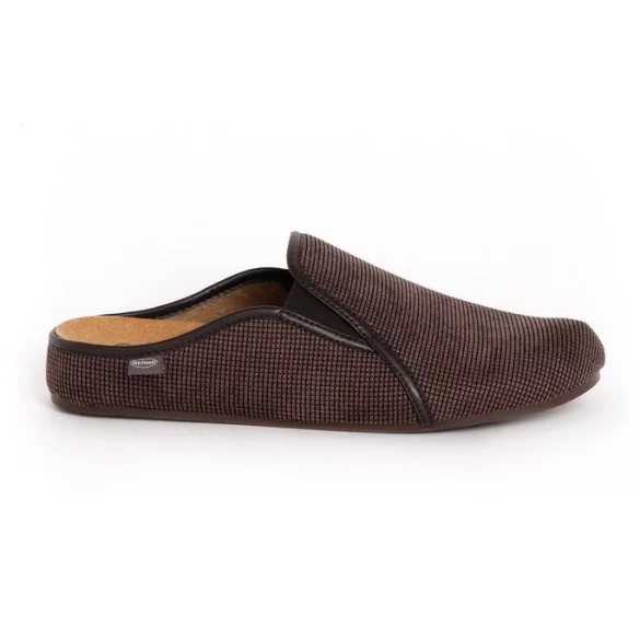 Scholl férfi papucs-Felce barna - F309741019