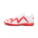 Puma FUTURE PLAY TT PUMA White-Fire Orchid Férfi foci cipő - SM-107381-01