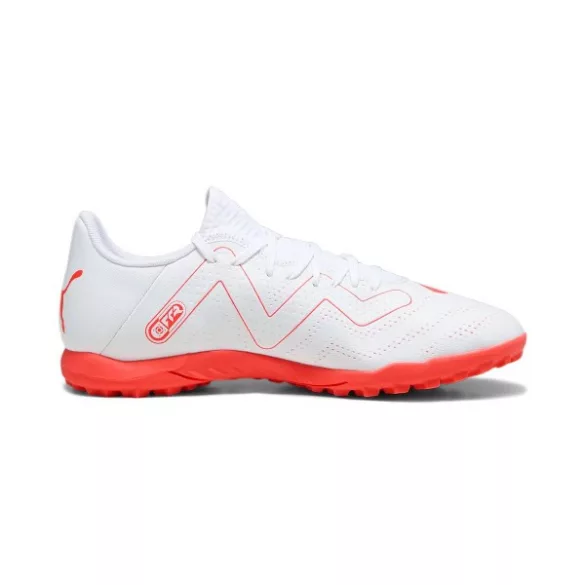 Puma FUTURE PLAY TT PUMA White-Fire Orchid Férfi foci cipő - SM-107381-01