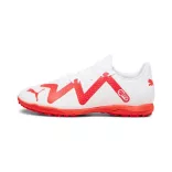 Puma FUTURE PLAY TT PUMA White-Fire Orchid Férfi foci cipő - SM-107381-01