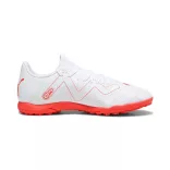 Puma FUTURE PLAY TT PUMA White-Fire Orchid Férfi foci cipő - SM-107381-01