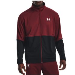   Under Armour UA PIQUE TRACK JACKET Férfi pulóver - SM-1366202-690