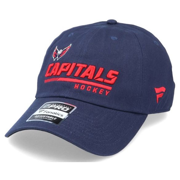 Fanatics Washington Capitals Authentic Pro Locker Room Unstructured Adjustable Cap Navy-OS Férfi sapka - SM-19JU45062GAHCD