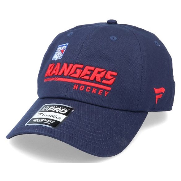 Fanatics New York Rangers Authentic Pro Locker Room Unstructured Adjustable Cap Navy-OS Férfi sapka - SM-19JU45062NHCD