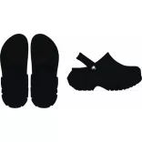 Crocs Bella Clog Férfi papucs - SM-210062-001
