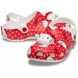 Crocs Hello Kitty Red Classic Clog Férfi papucs - SM-210575-90H