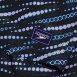 Speedo PRINT LEIS 18" WSHT BLACK/BLUE (UK) Férfi rövidnadrág - SM-8-1345314264