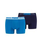   Puma PUMA PLACED LOGO BOXER 2P Férfi fehérnemű - SM-906519-01