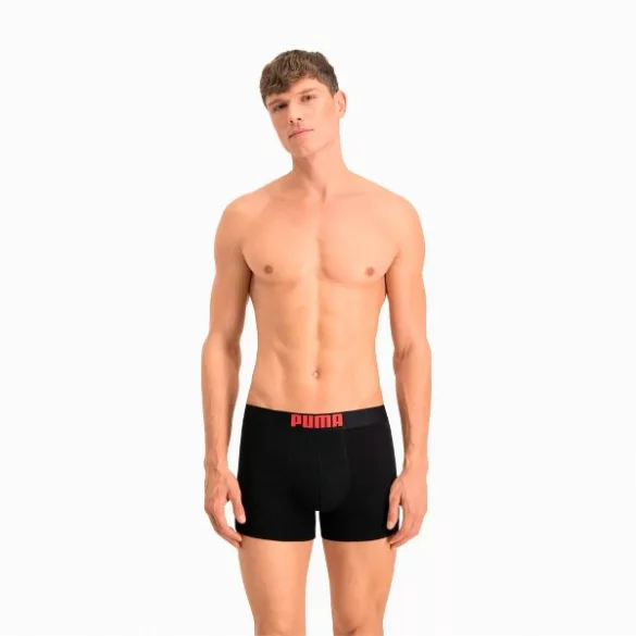 Puma PUMA PLACED LOGO BOXER 2P Férfi fehérnemű - SM-906519-07