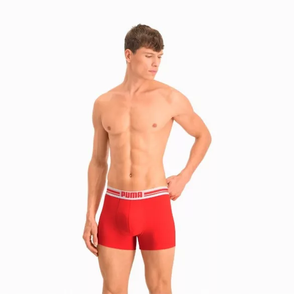 Puma PUMA PLACED LOGO BOXER 2P Férfi fehérnemű - SM-906519-07
