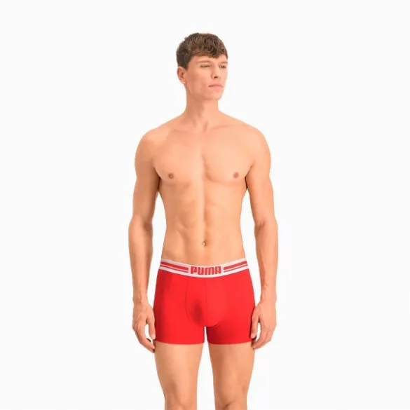 Puma PUMA PLACED LOGO BOXER 2P Férfi fehérnemű - SM-906519-07