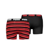 Puma PUMA HERITAGE STRIPE BOXER 2P Férfi fehérnemű - SM-907838-07