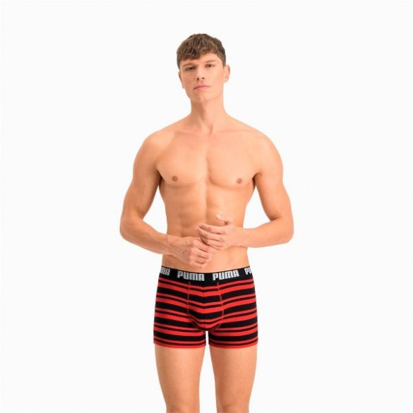 Puma PUMA HERITAGE STRIPE BOXER 2P Férfi fehérnemű - SM-907838-07