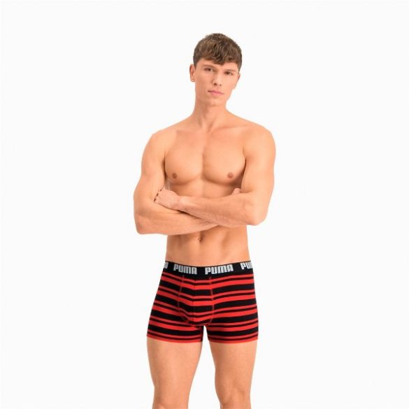Puma PUMA HERITAGE STRIPE BOXER 2P Férfi fehérnemű - SM-907838-07