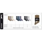   Slazenger SLAZENGER ZCM0512 Outdoor zokni 3 DB-os többféle színben, többféle méretben Férfi zokni - SM-BL-MIX-403A-vegyes