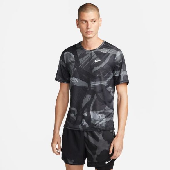 Nike Nike Dri-FIT Miler-Men's Short-Sleeve Camo Running Top Férfi póló - SM-DQ4736-010